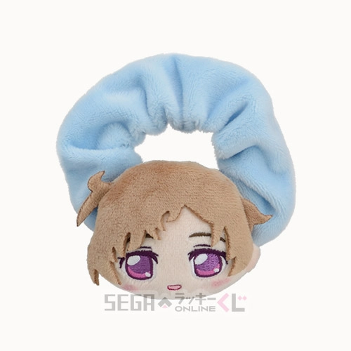 D賞-6 マスコット付シュシュ ロロ 全長約7cm