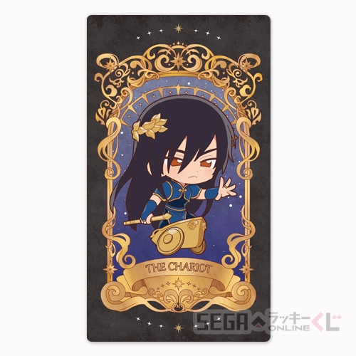 E賞-12 タロットカード風カード 星刻 全長約12cm