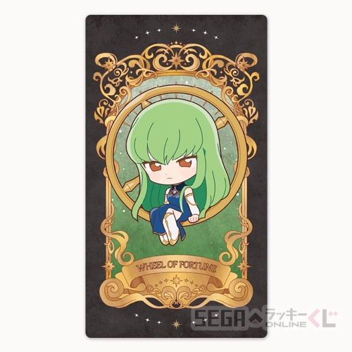 E賞-5 タロットカード風カード C.C. 全長約12cm