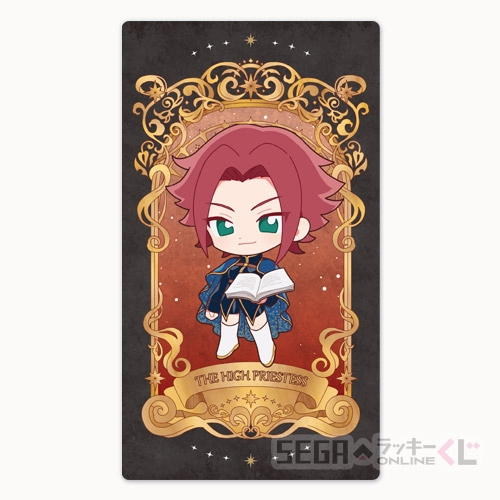 E賞-6 タロットカード風カード カレン 全長約12cm