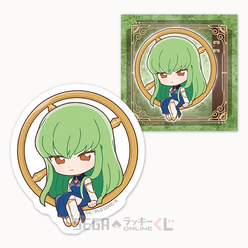 F賞-3 ステッカーセット C.C. 全長約5～7.5cm