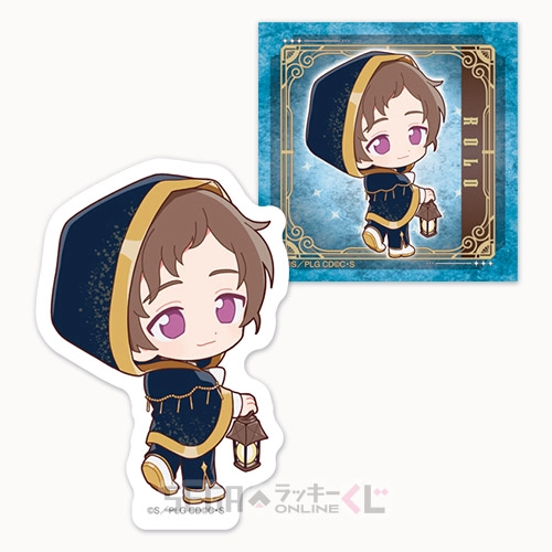F賞-6 ステッカーセット ロロ 全長約5～7.5cm