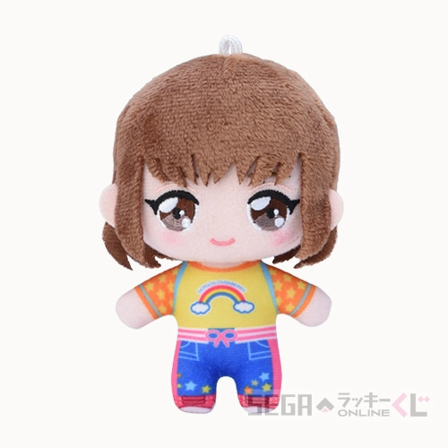 C賞-1 ぬいぐるみマスコット ラブ(ピタTガール) 全長約10～11.5cm