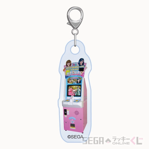 F賞-11 いけてるアクリルチャーム デザインK 全長約4cm