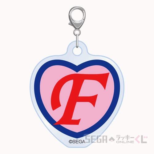 F賞-8 いけてるアクリルチャーム デザインH 全長約4cm