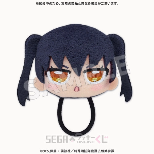 D賞-3 ぬいぐるみヘアゴム 環 古達 全長約6cm