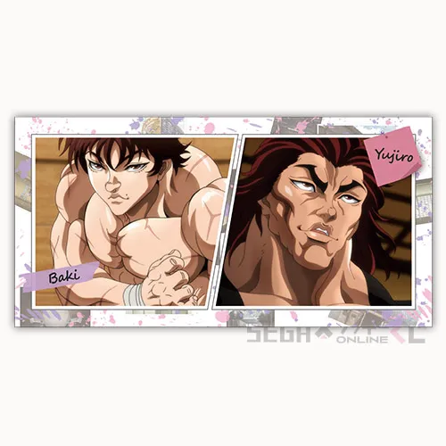 B賞-2 ビジュアルタオル デザインB 全長約120cm
