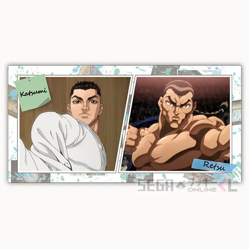B賞-4 ビジュアルタオル デザインD 全長約120cm