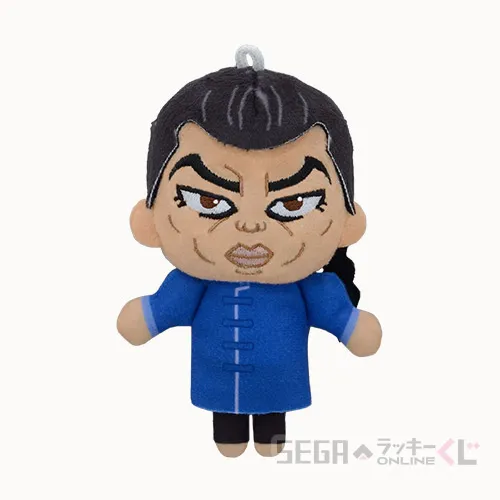 C賞-3 ぬいぐるみマスコット 烈海王 全長約9～13cm