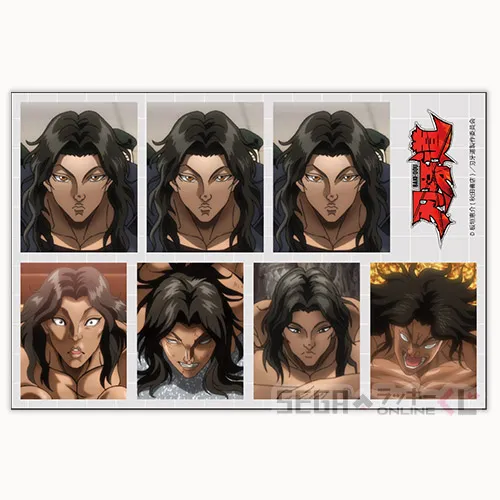 E賞-9 証明写真風ステッカー ピクル 全長約15cm