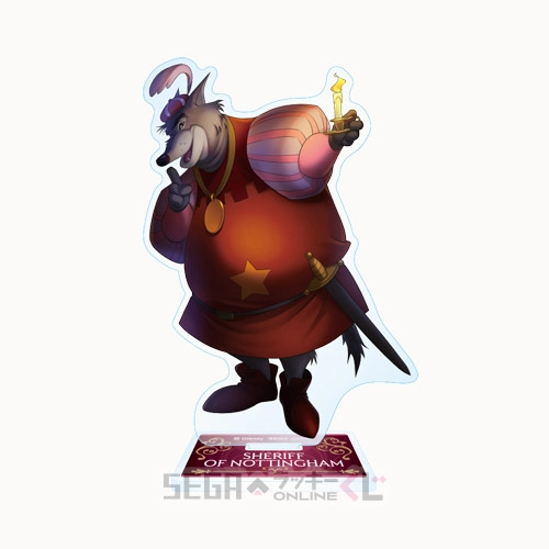 C賞-9 アクリルスタンド シェリフ 全長約8.5～13.5cm
