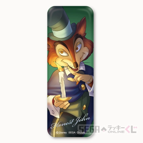 E賞-6 ロング缶バッジ 正直ジョン 全長約8.5cm