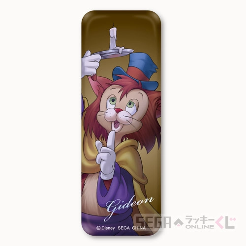 E賞-7 ロング缶バッジ ギデオン 全長約8.5cm