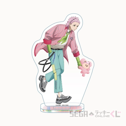 C賞-4 アクリルスタンド 桐生 三輝 全長約10.5～12.5cm