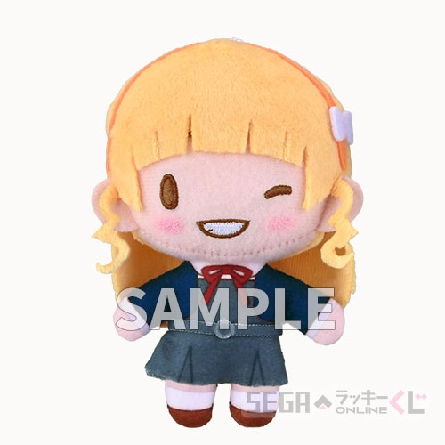 B賞-4 ふわぷち　マスコットぬいぐるみ 平安名 すみれ 約10cm
