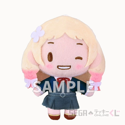 B賞-9 ふわぷち　マスコットぬいぐるみ 鬼塚 夏美 約10cm