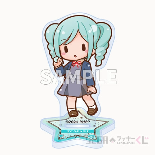 C賞-11 ふわぷち　アクリルスタンド 鬼塚 冬毬 約6cm