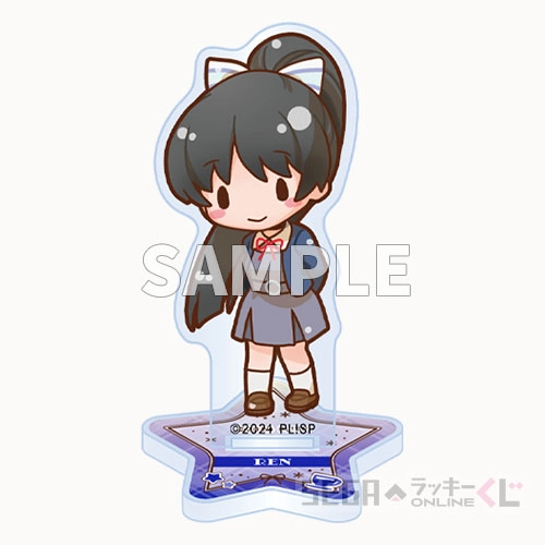 C賞-5 ふわぷち　アクリルスタンド 葉月 恋 約6cm